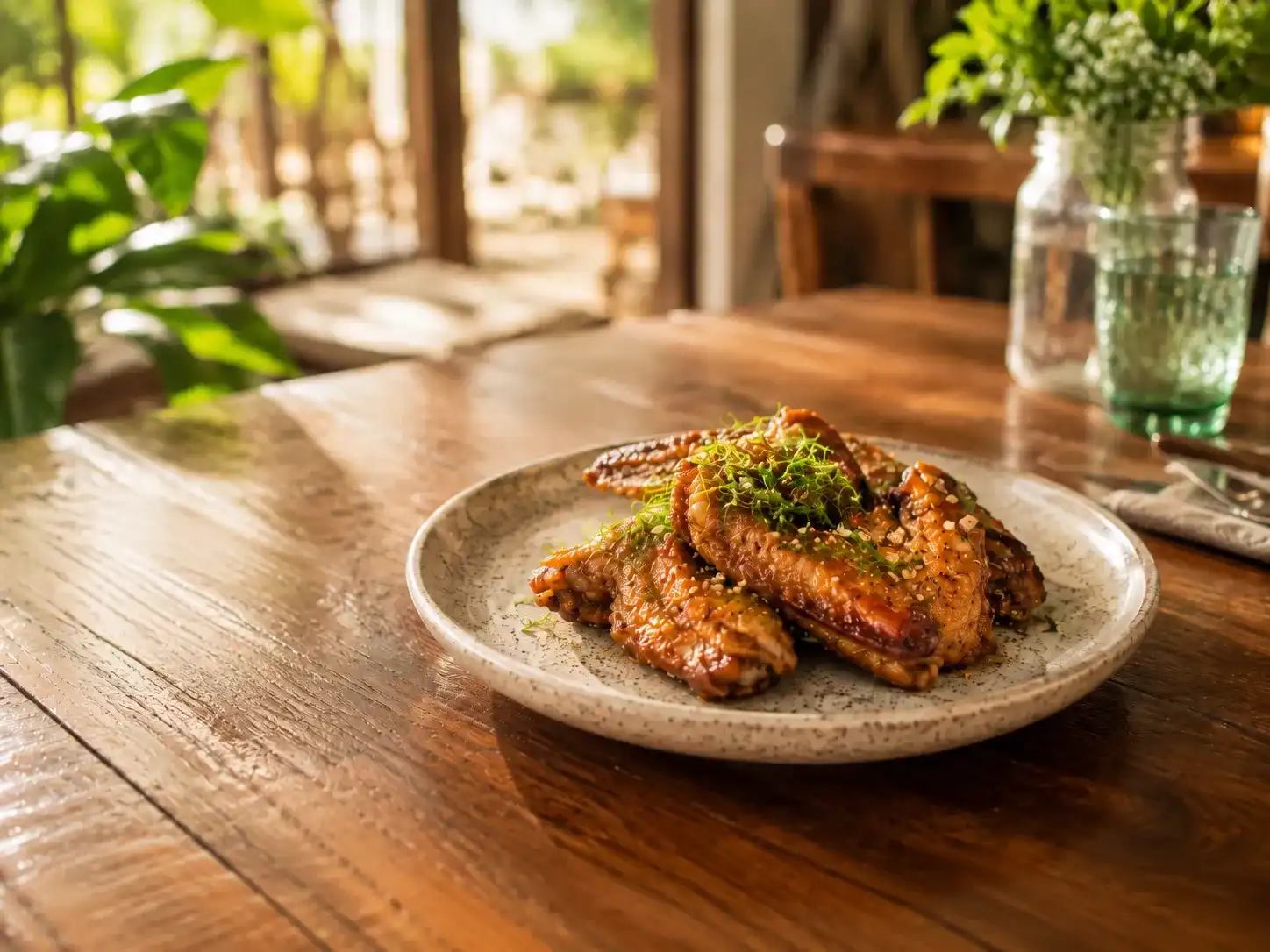 Crispy Wild Apple Honey Glazed Chicken